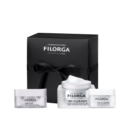 Комплект дневен, нощен и окоолочен крем за грижа против бръчки Filorga Time 