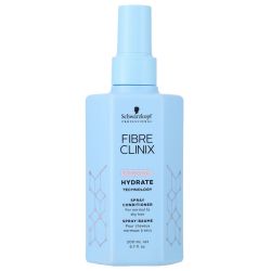 Двуфазен хидратиращ спрей за суха и чуплива коса Schwarzkopf Professional Fibre Clinix Hydrate Spray Conditioner 200ml
