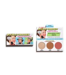 Палитра руж, бронзнат и хайлайтър theBalm Double Crosser Palette