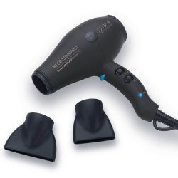 Супер мощен сешоар за блясък и гладък завършек Diva Pro Styling Micro 5000 Black