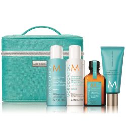 Мини комплект за път за възстановяване на увредена коса Moroccanoil Repair On The Go Beau