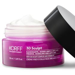 Уплътняващ  крем за лице и шия с 3D Sculpt Complex и ниацинамид KORFF 3D Sculpt Face and Neck Cream Modeling Anti-Wrinkle 50ml