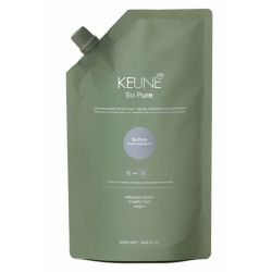 Веган матиращ балсам за свеж тон на руса и сребриста коса Keune So Pure Cool Conditioner 1000ml - Пълнител