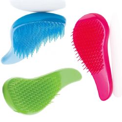 Четка за разресване на мокра коса Kolor Tangle Ionic detangling hair brush
