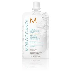 Подхранваща и подсилваща блясъка, безцветна маска за коса Moroccanoil High Shine Gloss – Color Depositing Mask Clear 30 ml