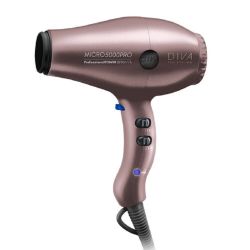 Супер мощен сешоар за блясък и гладък завършек Diva Pro Styling Micro 5000 PINK
