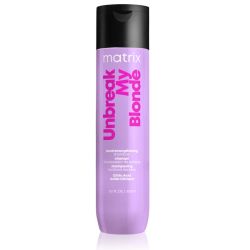 Подсилващ шампоан за слаба и обезцветена коса Matrix TR Unbreak My Blonde Shampoo 300ml