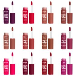 Матово течно червило с масло от ший и какаово масло NYX Smooth Whip Matte Lip Cream 4мл