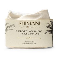 Сапун за лице с масла от бабасу и пшеничен зародиш Shimani Smart Soap with Babassu and Wheat Germ Oils 110 g