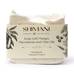 Сапун с масла от манго, макадамия и чия Shimani Smart Skincare Soap with Mango, Macadamia and Chia Oils  110 g