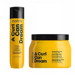 Комплект за дълбоко почистване на къдрава коса Matrix TR A Curl Can Dream Kit