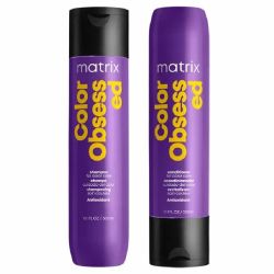 КОМПЛЕКТ от шампоан и балсам за боядисана коса Matrix Total Results Color Obsessed 2x300мл
