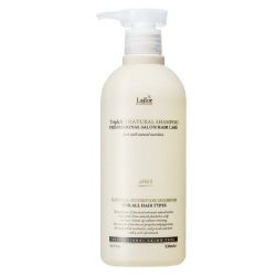 Шампоан за коса с етерични масла и ниско pH  за сух и чувствителен скалп Lador Triplex Natural Shampoo 530 ml