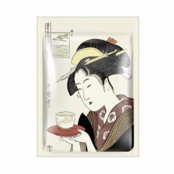 Регенерираща маска за лице с Q10 и Lithospermum Mitomo UKIYO-E Q10 + Lithospermum Japan Facial Essence Mask