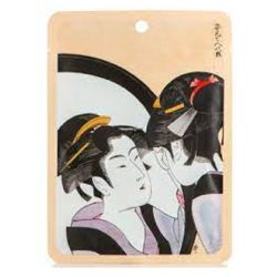Регенерираща маска за лице с Епидермален растежен фактор (EGF) и Lithospermum Mitomo UKIYO-E EGF + Lithospermum Facial Essence Mask