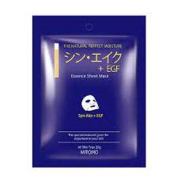 Регенерираща маска със Syn-Ake и EGF (епидермален растежен фактор) Mitomo Syn-Ake + EGF Snowing Facial Essence Mask 