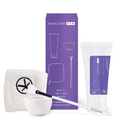 Успокояваща маска за лице в комплект за удобна употреба Yasumi Pro Multi Action Сream Mask Set