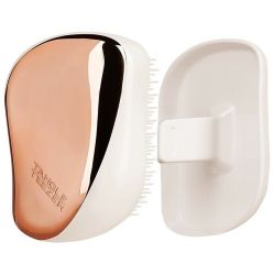 Компактна луксозна професионална четка за коса Tangle Teezer Compact Styler Rose Gold Ivory