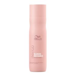 Шампоан с цветни пигменти за матиране на руса коса WELLA Invigo Blonde Recharge Shampoo 250ml