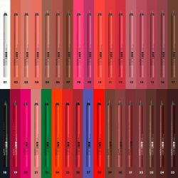 Нюд молив за устни с масло от жожоба и витамин Е NYX Lipliner Line Loud Longwear