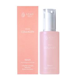 Веган подхранващ и стягащ колагенов серум за лице Stay Well Vegan Collagen Serum 50 ml