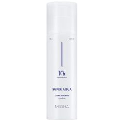Хидратираща емулсия за мазна кожа  с 10 вида хиалуронова киселина Missha Super Aqua Ultra Hyalron Emulsion 130 ml