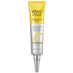 Тонизиращ крем с витамин C за изравнява тена и лифтинг ефект Missha Vita C Plus Eraser Toning Cream 30ml