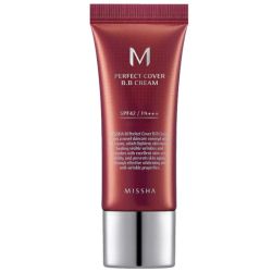 Безтегловно лек BB крем 3 in 1 с фактор на защита SPF42 Missha M Perfect Cover BB Cream PA+++ 20ml