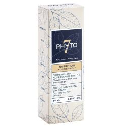 Хидратиращ крем за суха и безжизнена коса PHYTO 7 Moisturizing Day Cream 75ml