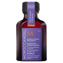 Мароканско арганово масло за бели и изрусени коси против медни оттенъци Moroccanoil Treatment - Purple 25ml