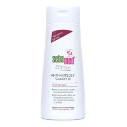 Шампоан против косопад с кофеин и гинко билоба SebaMed Hair Care Anti-Hairloss Shampoo 200ml