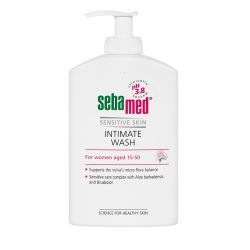 Интимен душ гел без сапун с помпа SebaMed Intimate Wash 200 ml