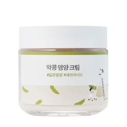 Хидратиращ и подхранващ крем с екстракт от соеви зърна и Ceramide NP Round Lab Soybean Nourishing Cream 80ml
