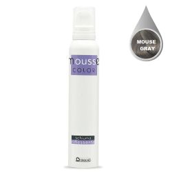 Оцветяваща пяна в тъмно сив цвят за обем и блясък Biacre Schiuma Riflessante MOUSE GRAY Mousse Color 200ml