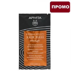 Ревитализираща маска за коса Apivita Shine and Revitalizing Mask 20ml