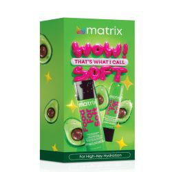 Лимитирана празнична кутия от шампоан и балсам за хидратиране на суха коса Matrix Food For Soft Hydrating 2х300мл