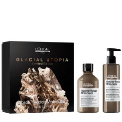 Шампоан и серум за увредена плътна коса Loreal Professionnel Absolut Repair Molecular Kit 2024
