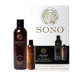 Хидратиращ комплект от шампоан и балсам с арган Sono Argan Set