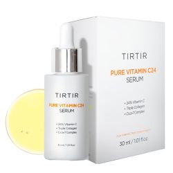 Нощен серум за изравняване на тена с 24% чист витамин С TIRTIR Pure Vitamin C24 Serum 30ml
