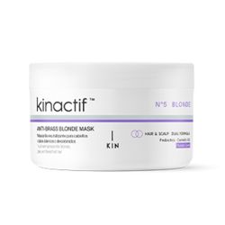 Маска за неутрализиране на жълти нюанси за руса коса Kin Cosmetics KinActif Blonde Anti-Brass Blonde Mask 200 ml 