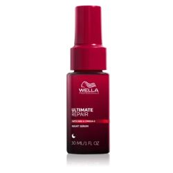 Нощен серум за възстановяване на увредена късаща се коса Wella Professionals Ultimate Repair Night Serum 30ml