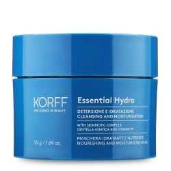 Хидратираща маска за лице с мека и богата текстура Korff Essential Hydra Nourishing & Moisturising Mask 50ml