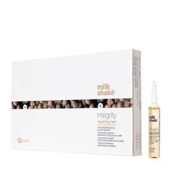Реструктуриращи и укрепващи ампули за суха и увредена коса milk_shake Integrity Repairing Hair Lotion 8 x 12 ml