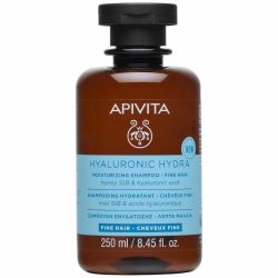 Хидратиращ шампоан за тънка коса Apivita Moisturizing Fine Hair Shampoo 250ml