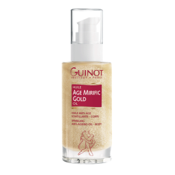Регенериращо масло за тяло със златни частици Guinot Institut Paris Huile Mirific Anti-Age Gold 90 ml 