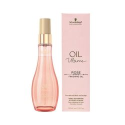 Успокояващо финиш масло от роза стресирана тънка коса Schwarzkopf Professional Oil Ultime Rose Finishing Oil 100ml