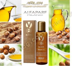 Арганово масло за регенериране и блясък на косата ALFAPARF Yellow Bloom Argan Oil 120 мл.