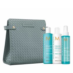 Комплект за изглаждане на недисциплинирана коса с арганово масло Moroccanoil Frizz Control Set