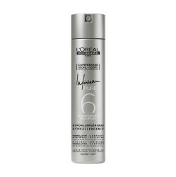 Професионален хипоалергенен лак за коса с лека фиксация Loreal Professionnel Infinium Pure Soft 300ml