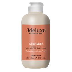 Маска за защита на цвета при боядисана коса 3Deluxe Professional Color Mask 250ml 